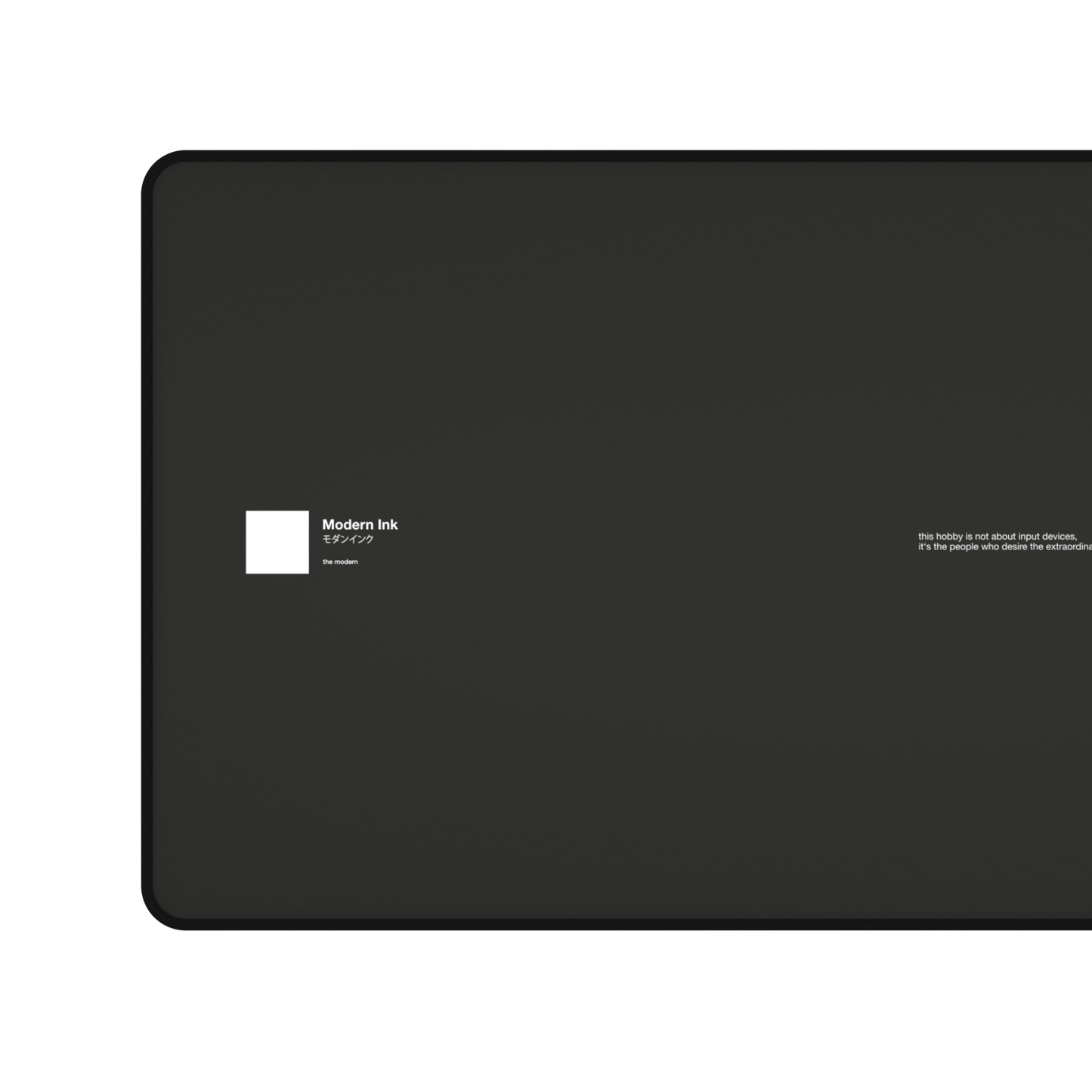 Modern Ink "The Modern" Deskmat