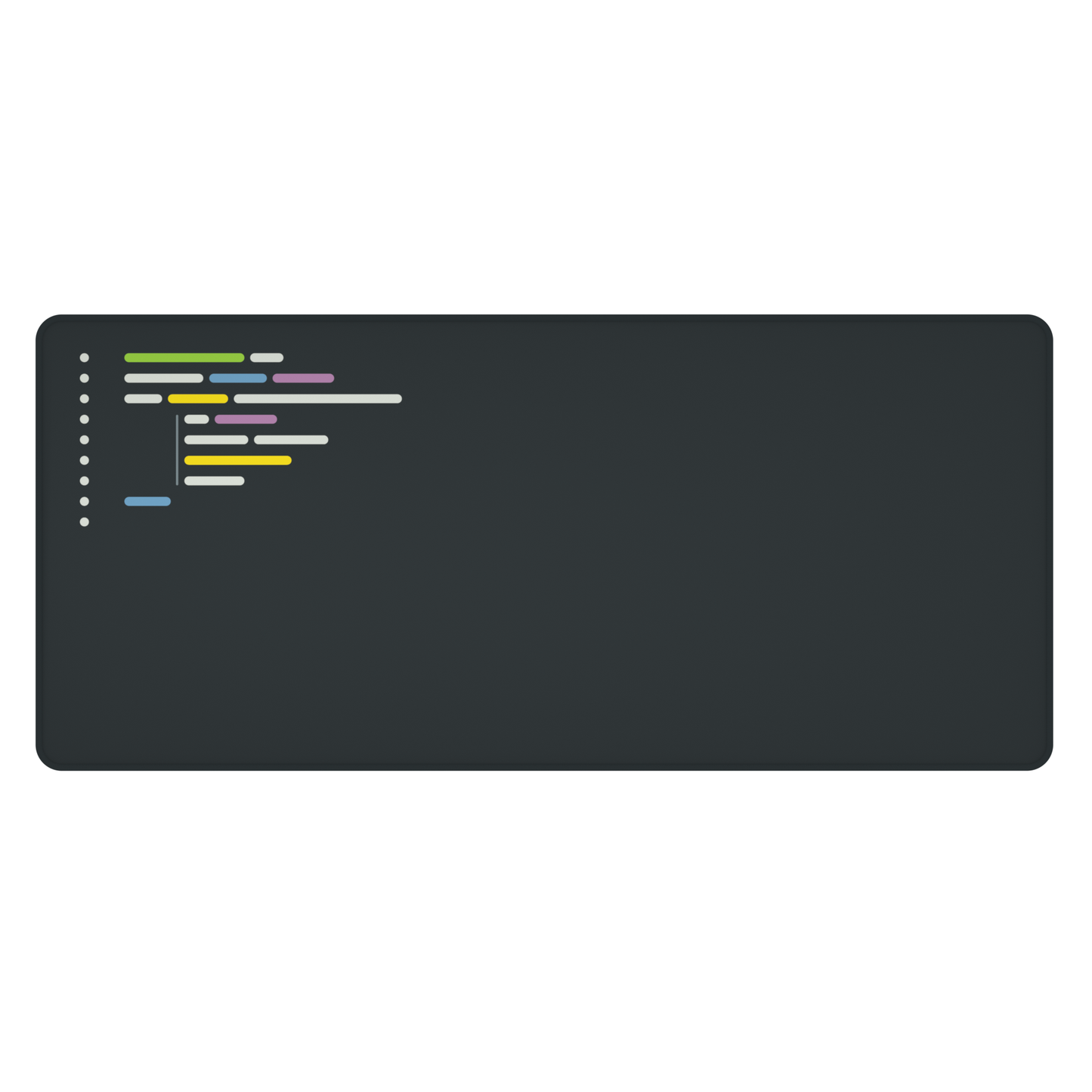 CODE „Oblivion“ Schreibtischunterlage