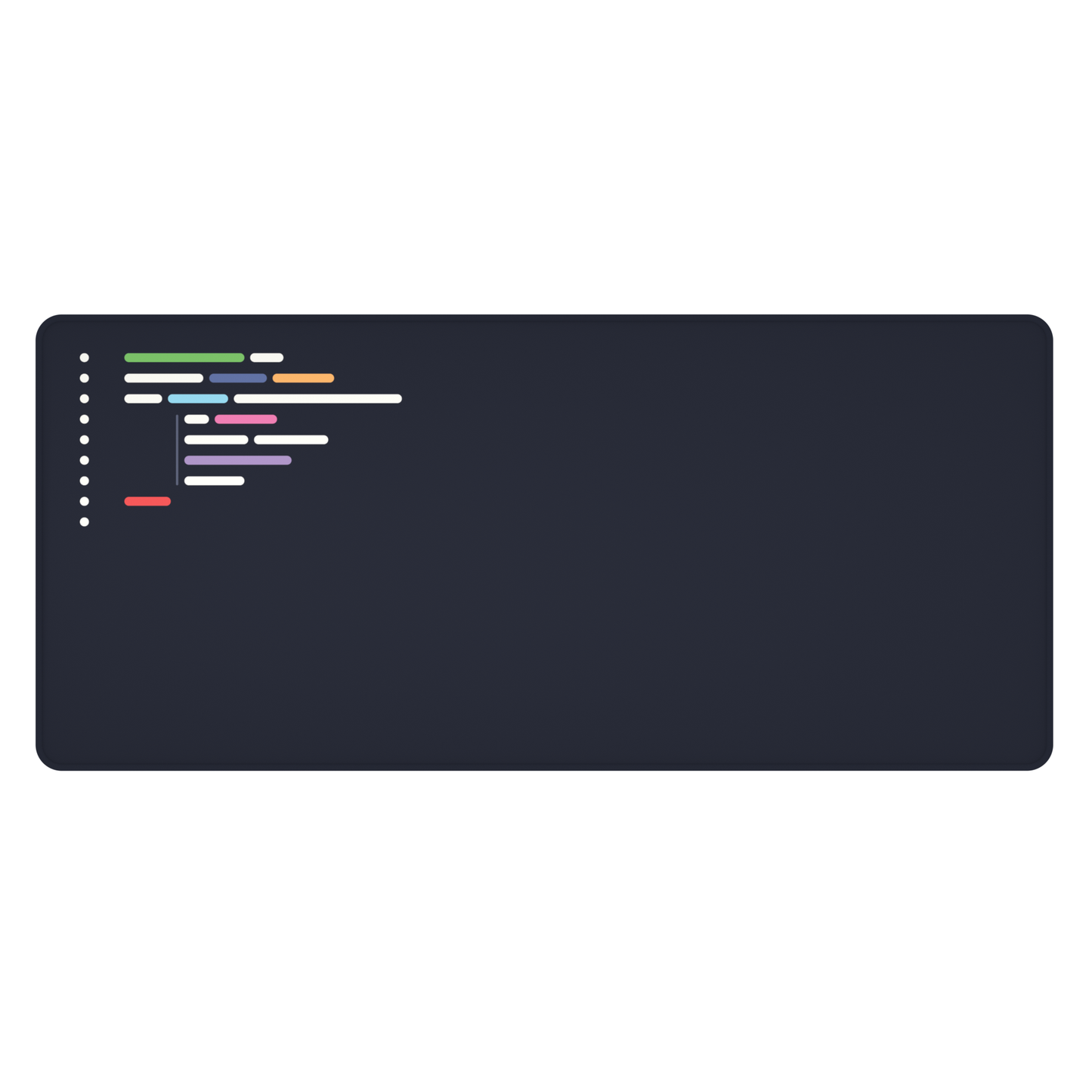 CODE Schreibtischunterlage „Dracula“.