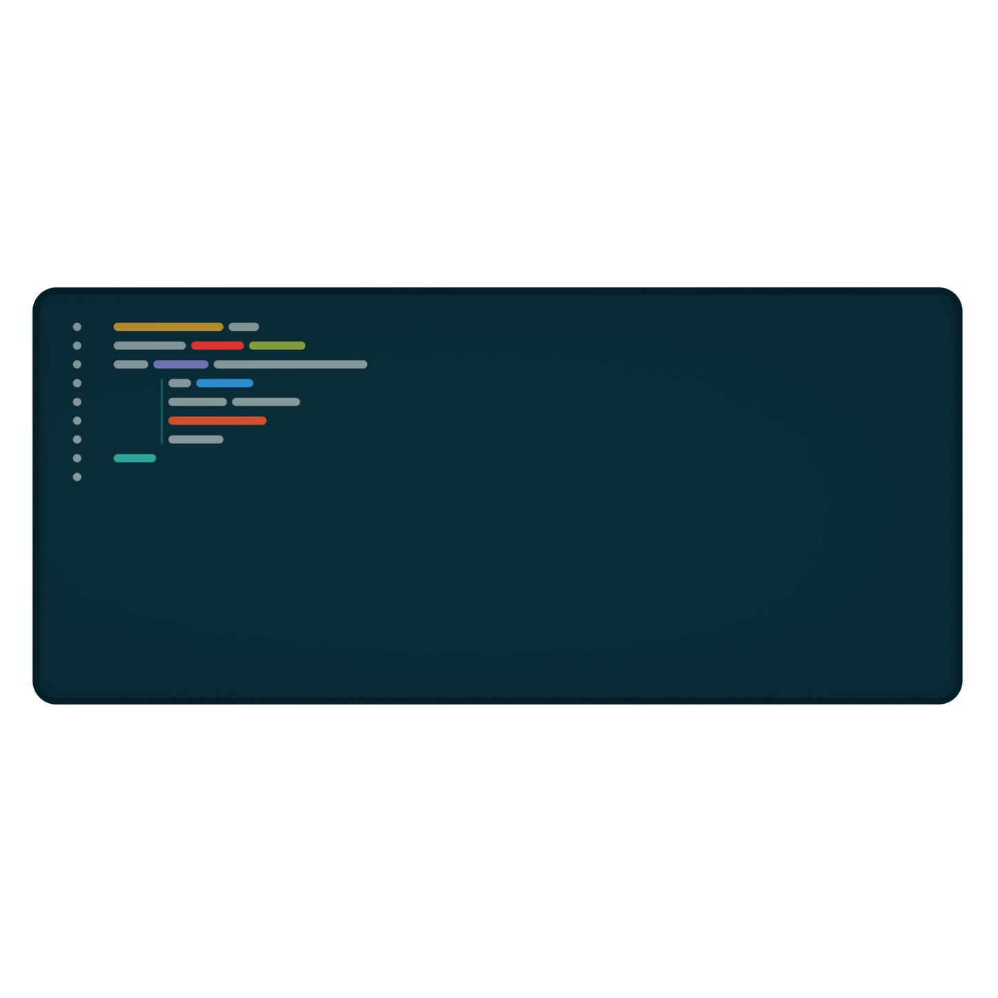 CODE „Solarisierte“ Schreibtischunterlage